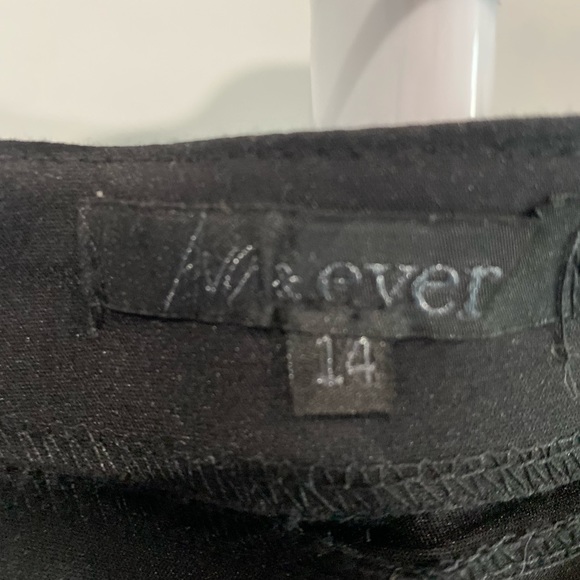 Ava and Ever mini skirt size 14 in black - worn once/like new - Picture 3 of 3